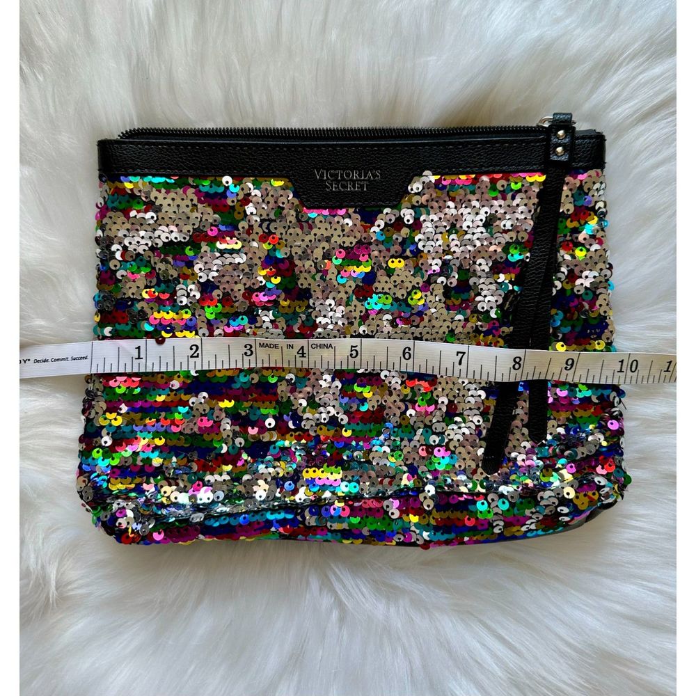 Victoria's Secret Sequins Makeup Bag - Picture 4 of 7